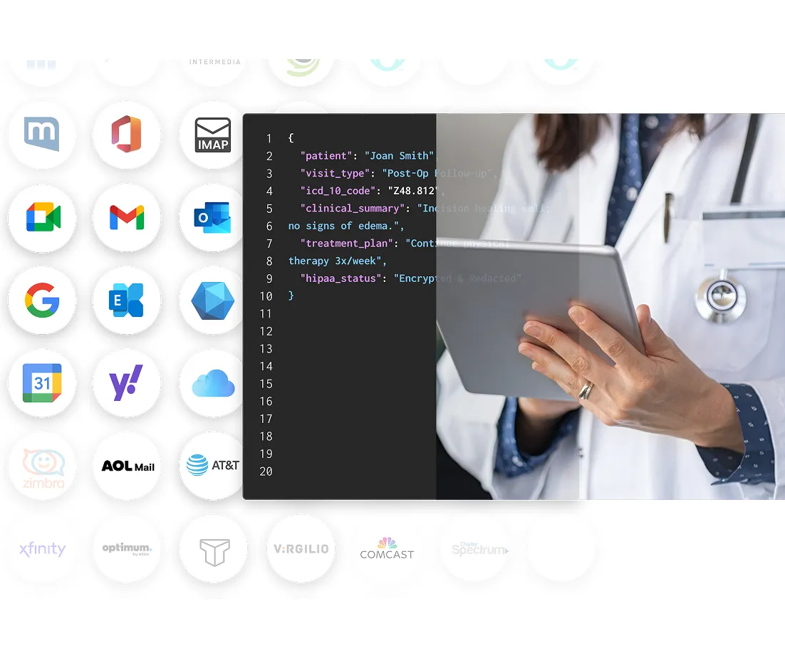 Healthcare platform with patient scheduling, provider communications, and visit documentation